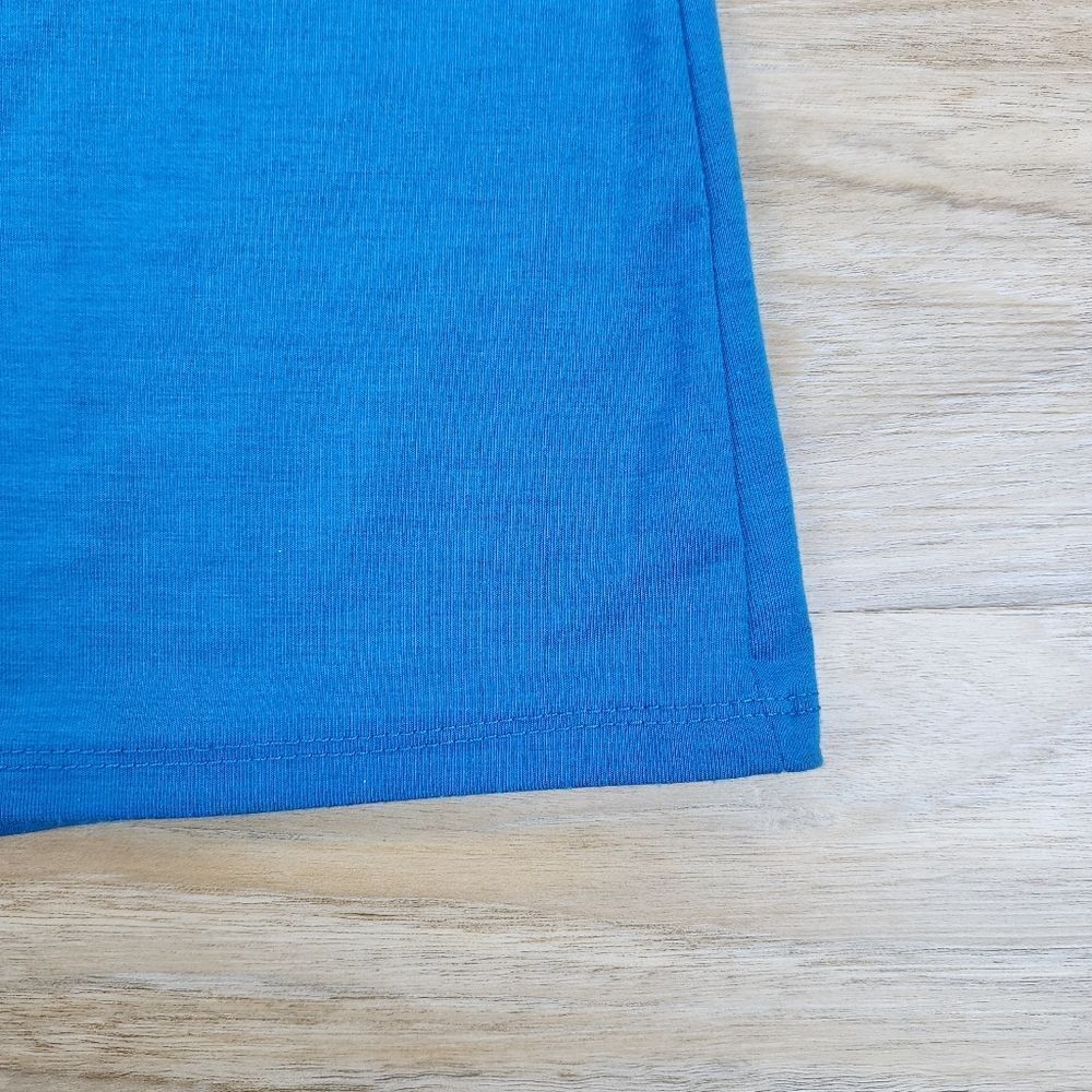 🍑Ambiance Apparel Teal Stretch Maxi Skirt Medium - Picture 6 of 8